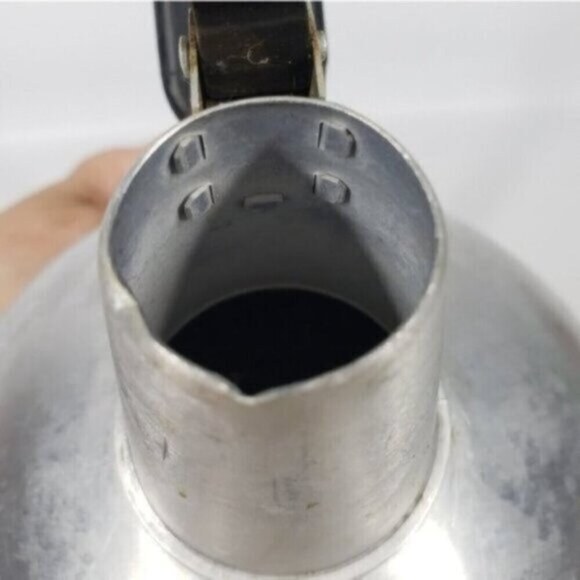 Vintage Ikea Aluminum Whistling Tea Kettle Stove Top Camping - Picture 10 of 14